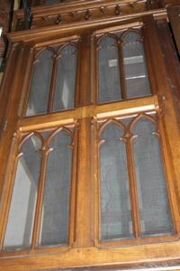 Dismantling Organ December 2016 style Gothic - style en wood oak, Belgium 19th century