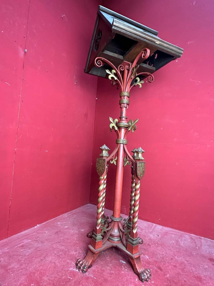 1 Gothic - Style Double Sided Missal Stand