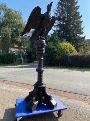 Eagle Lectern style Gothic - Style en Oak wood, England 19 th century ( Anno 1875 )