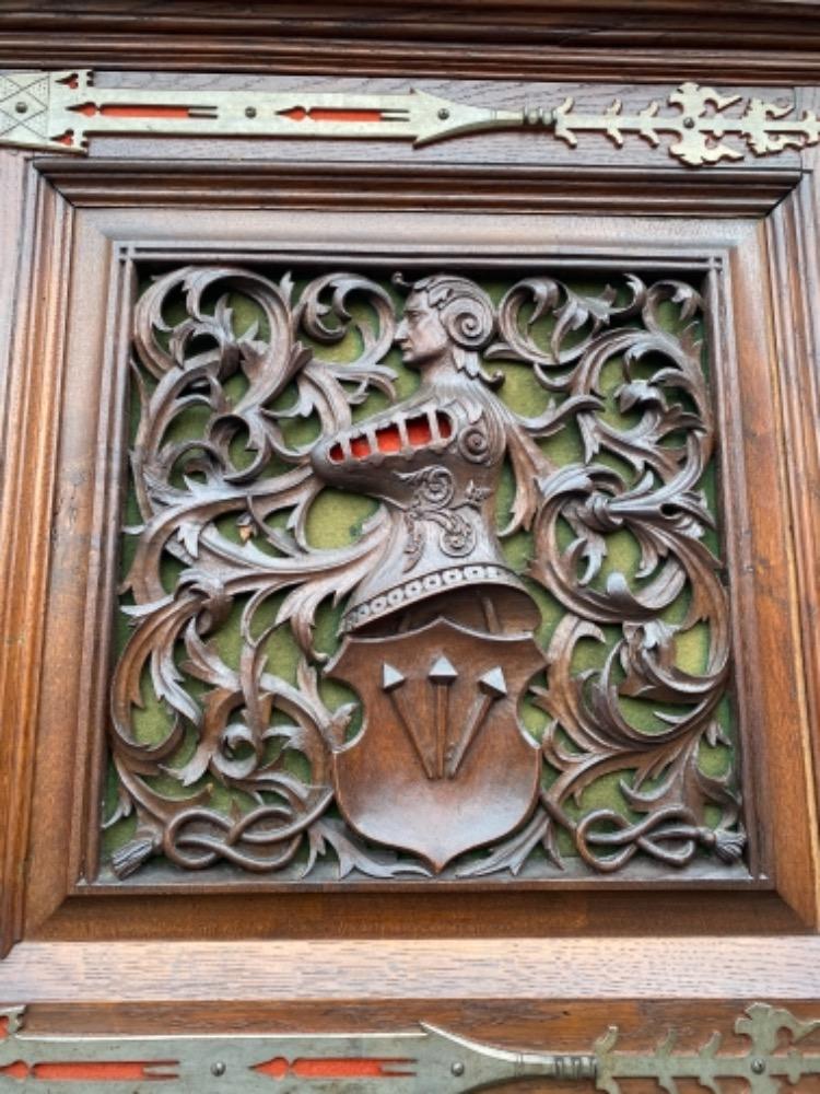 1 Gothic - style Exceptional Cabinet