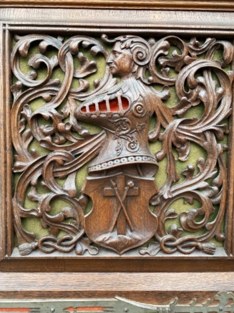 1 Gothic - style Exceptional Cabinet