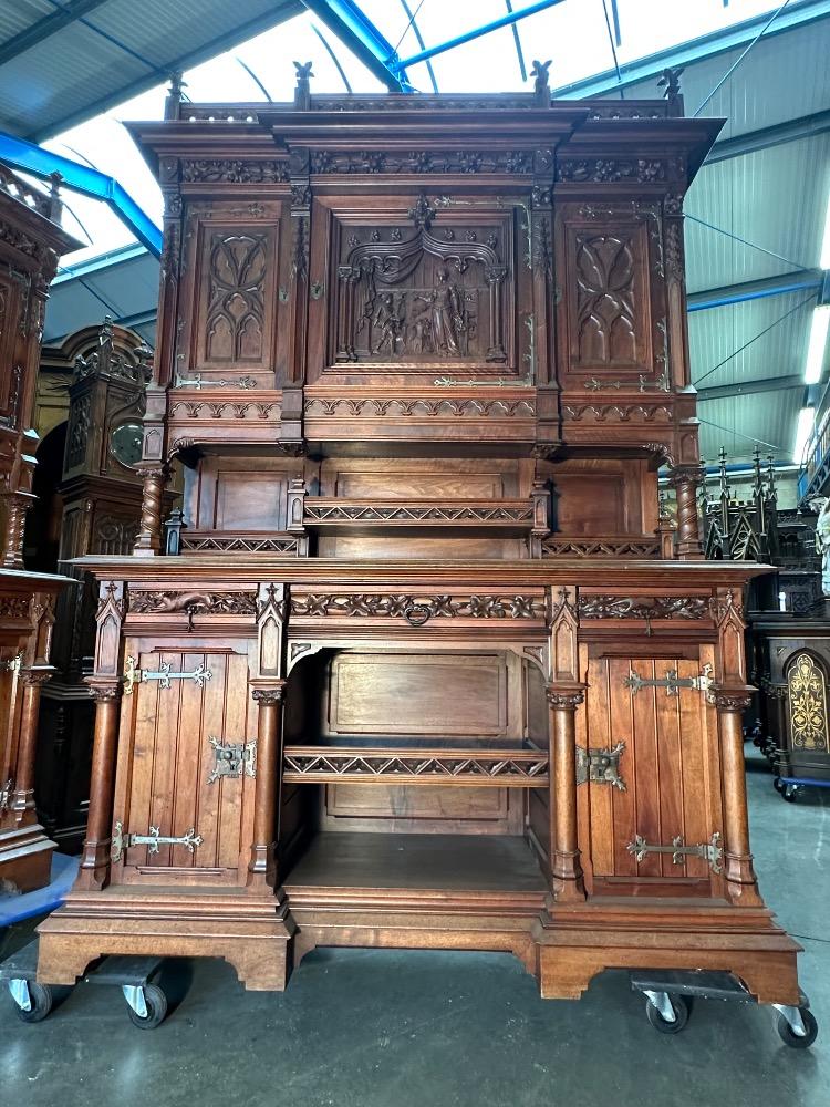 1 Gothic - Style Exceptional Cabinet