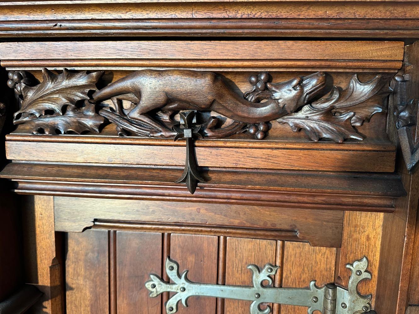 1 Gothic - Style Exceptional Cabinet