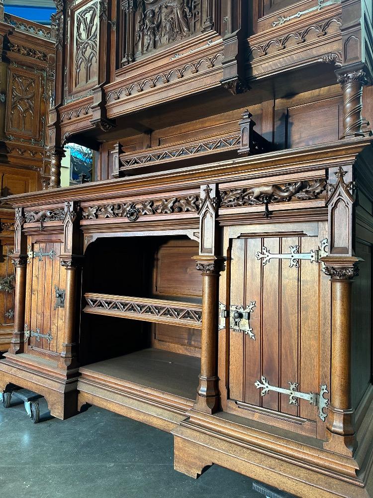 1 Gothic - Style Exceptional Cabinet
