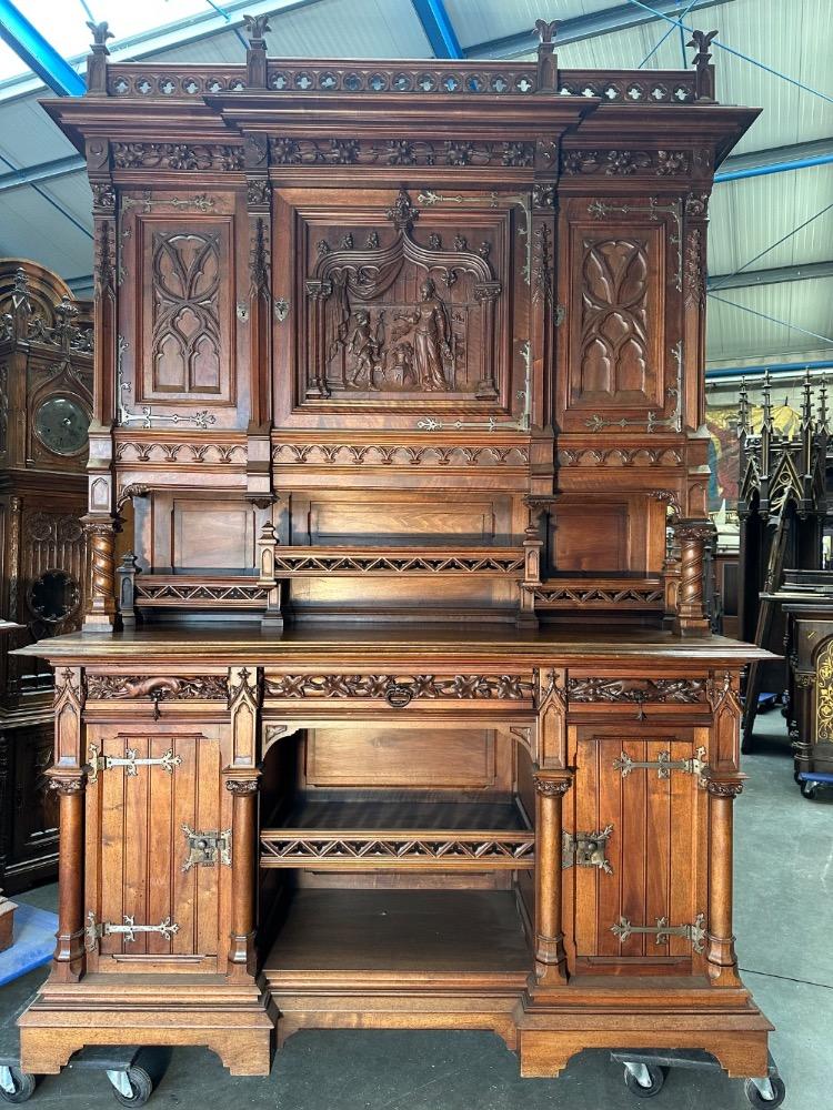 1 Gothic - Style Exceptional Cabinet