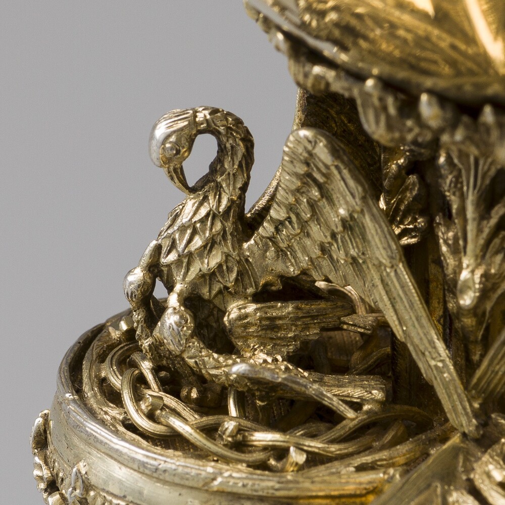 1 Gothic - Style Exceptional Chalice With Original Paten