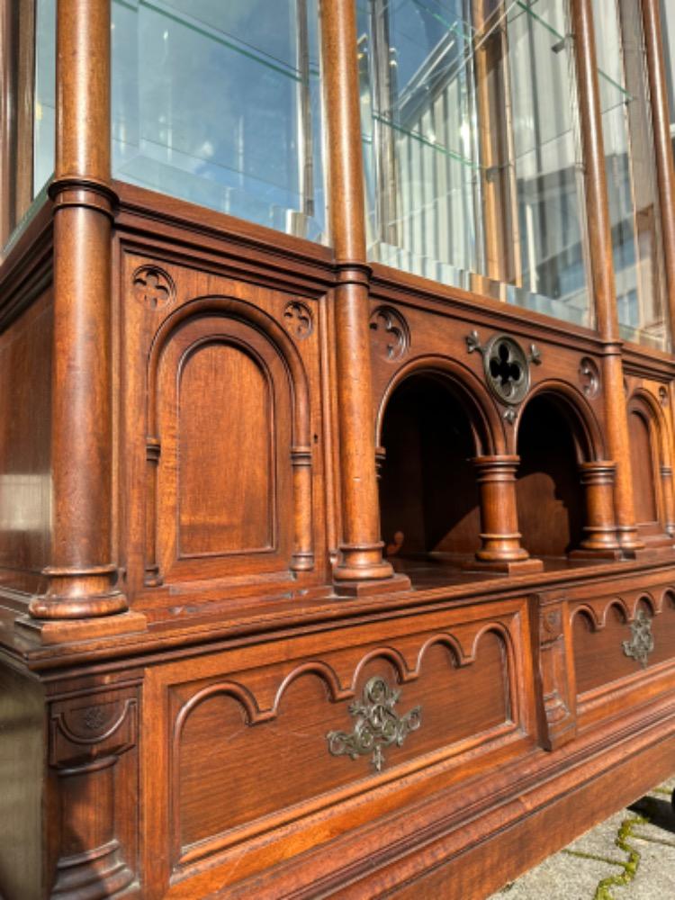 1 Gothic - Style Exceptional Display Cabinet