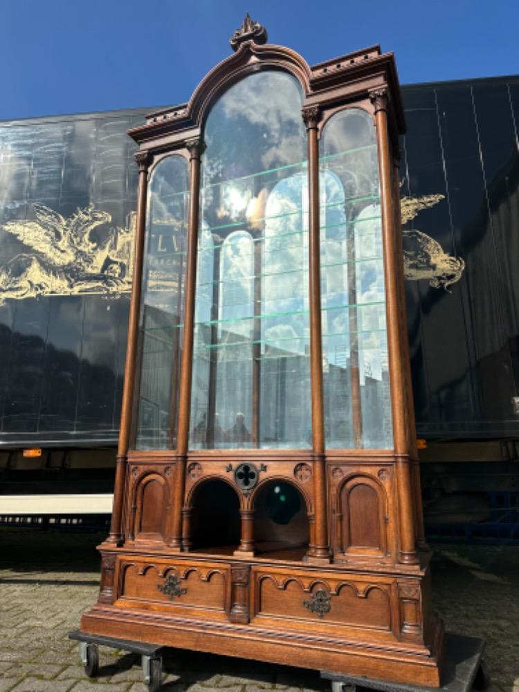 1 Gothic - Style Exceptional Display Cabinet