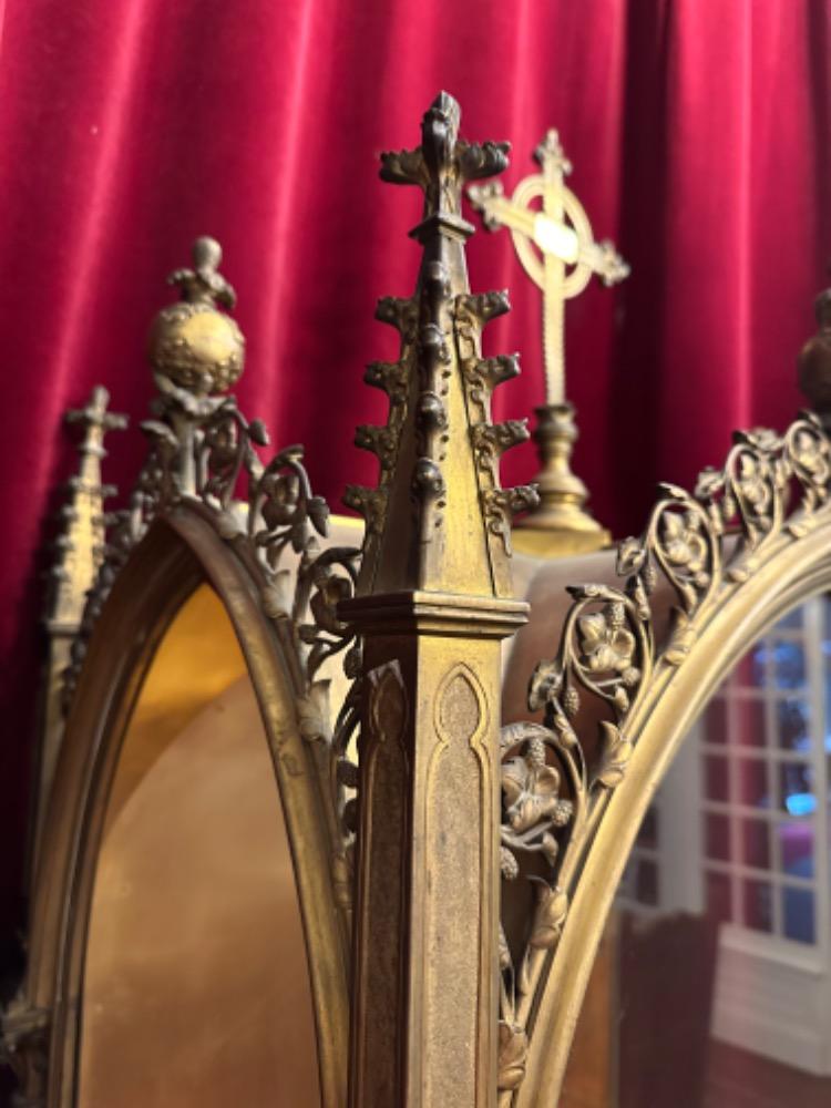 1 Gothic - Style Exceptional Display Cabinet