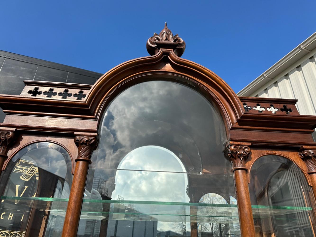 1 Gothic - Style Exceptional Display Cabinet