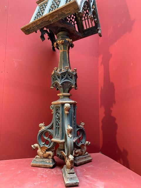 1 Gothic - style Exceptional Double Sided Lectern