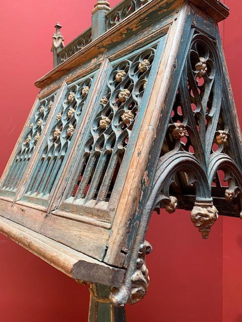 1 Gothic - style Exceptional Double Sided Lectern