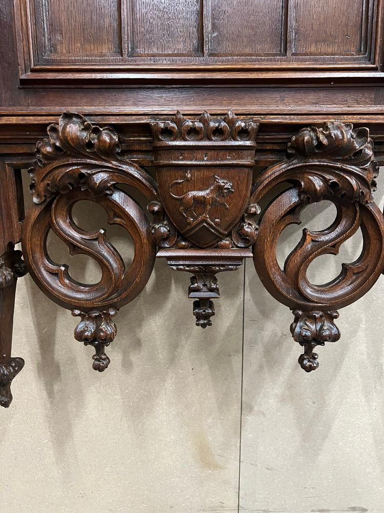 1 Gothic - Style Exceptional Hanging Clock Height 160 Cm.