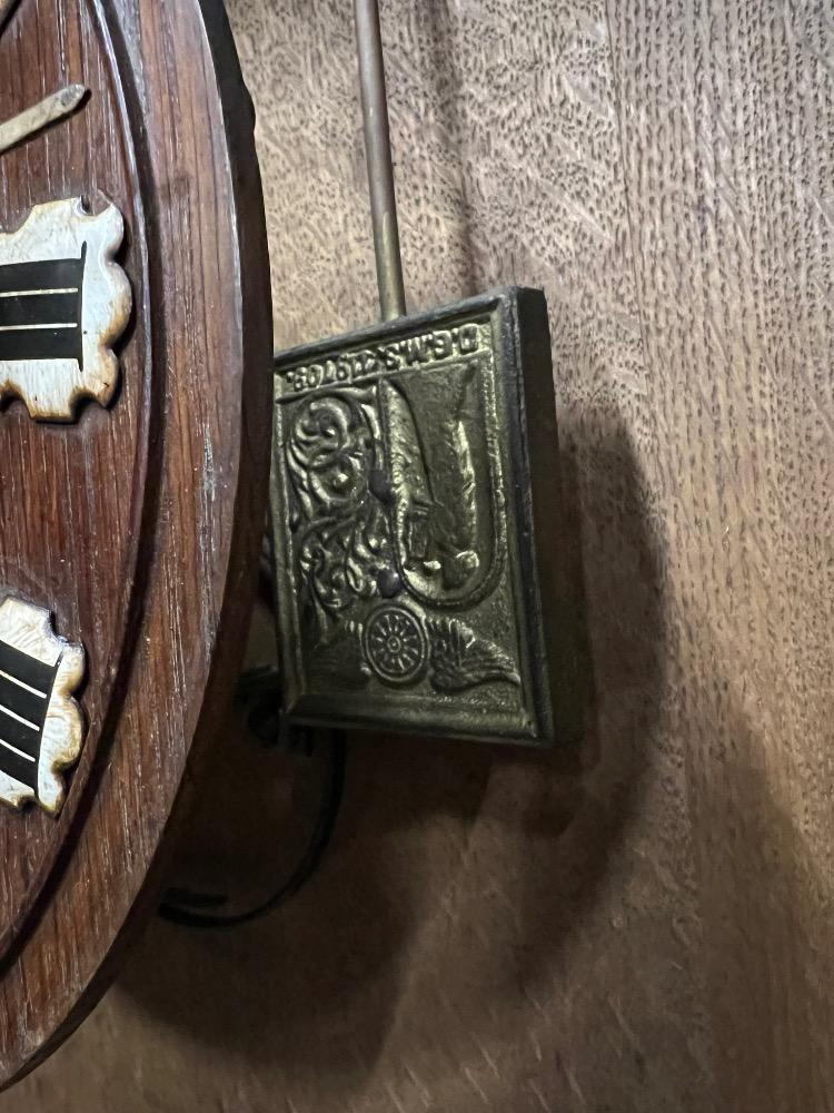 1 Gothic - Style Exceptional Hanging Clock Height 160 Cm.