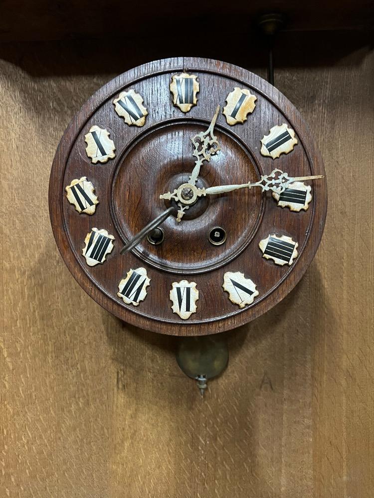 1 Gothic - Style Exceptional Hanging Clock Height 160 Cm.