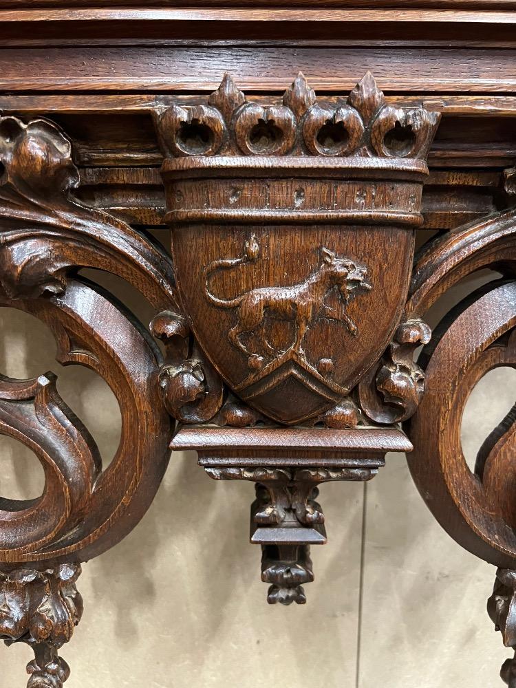 1 Gothic - Style Exceptional Hanging Clock Height 160 Cm.