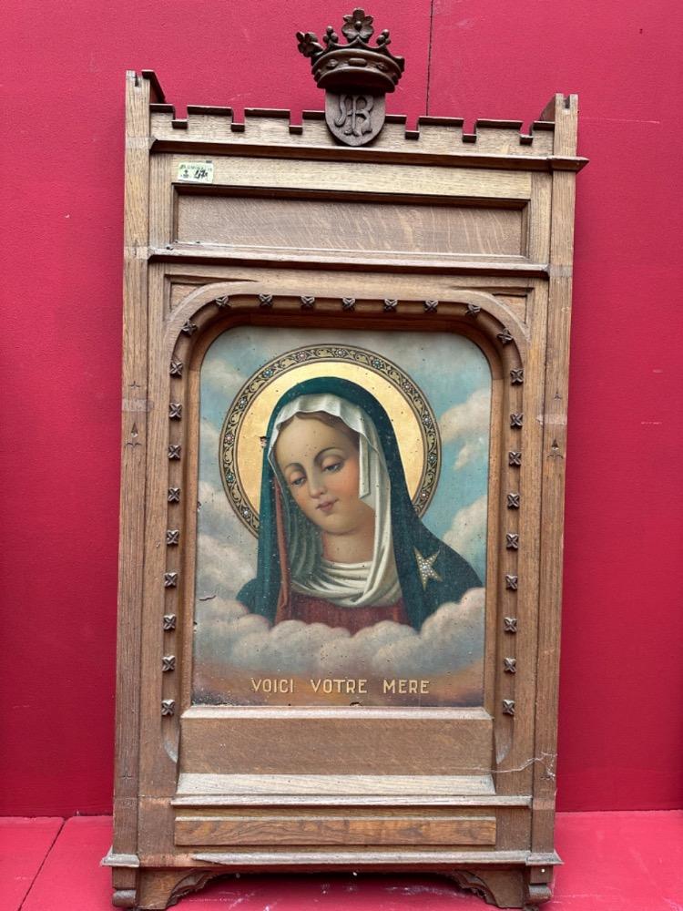 1 Gothic - Style Frame -  Imagination Of St. Mary