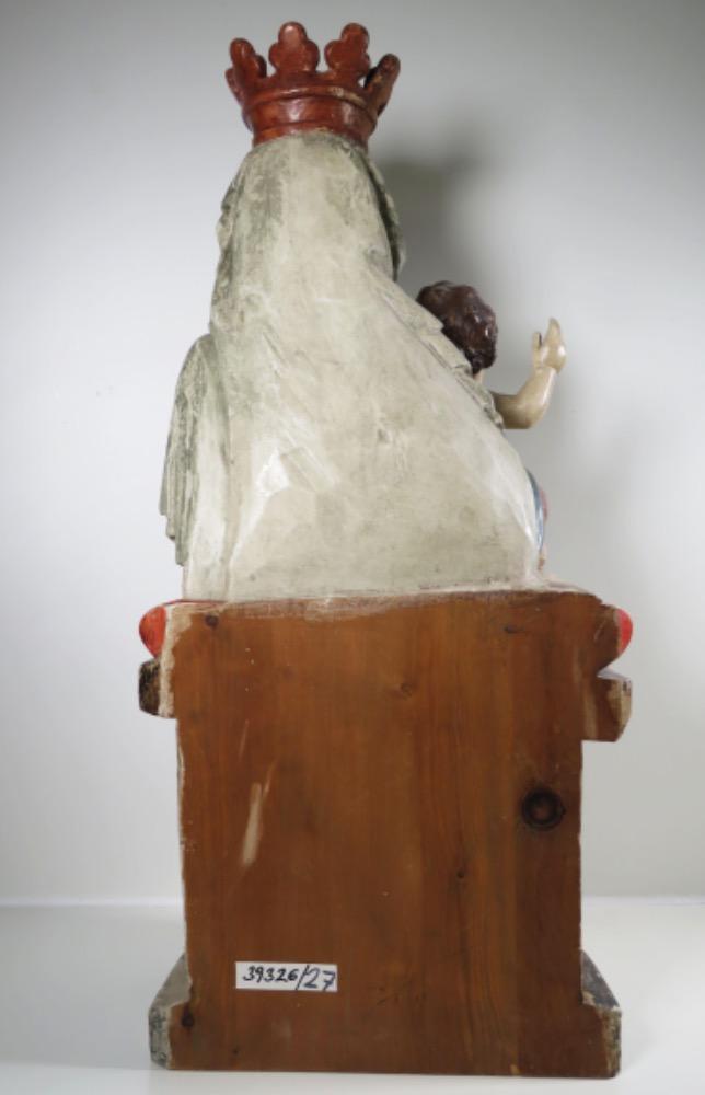 1 Gothic - Style Fully Hand-Carved Madonna More And Better Pictures Soon !