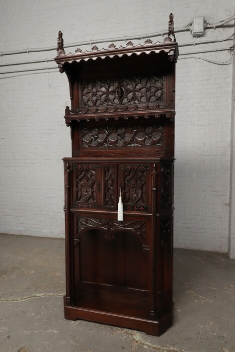 1 Gothic - Style Gothic Credance Cabinet