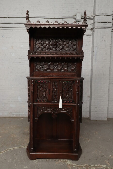 1 Gothic - Style Gothic Credance Cabinet