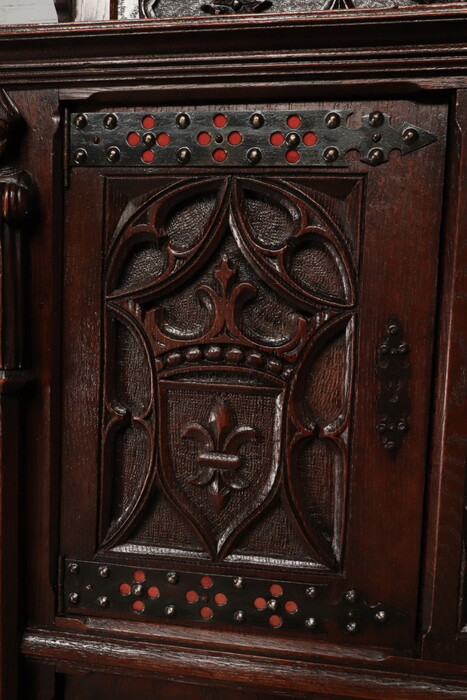 1 Gothic - Style Gothic Credance Cabinet