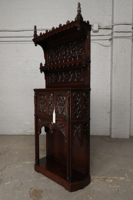 1 Gothic - Style Gothic Credance Cabinet