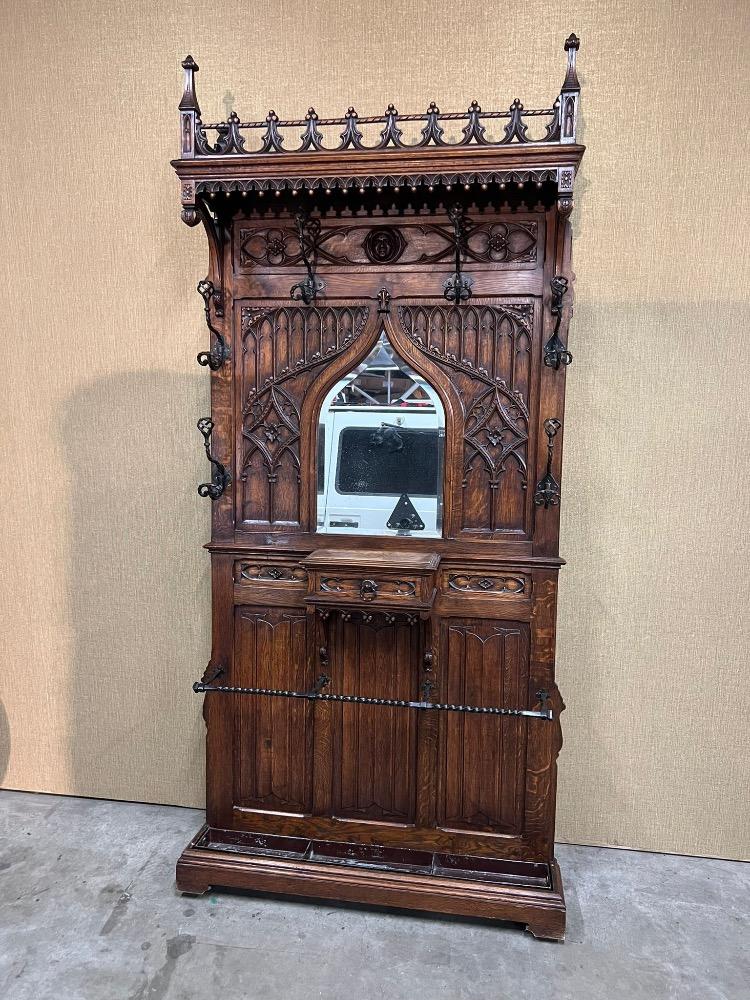 1 Gothic - Style Hall Stand