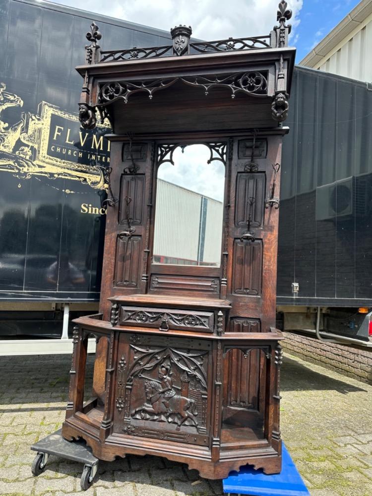 1 Gothic - Style Hall Stand