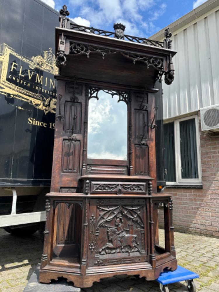 1 Gothic - Style Hall Stand