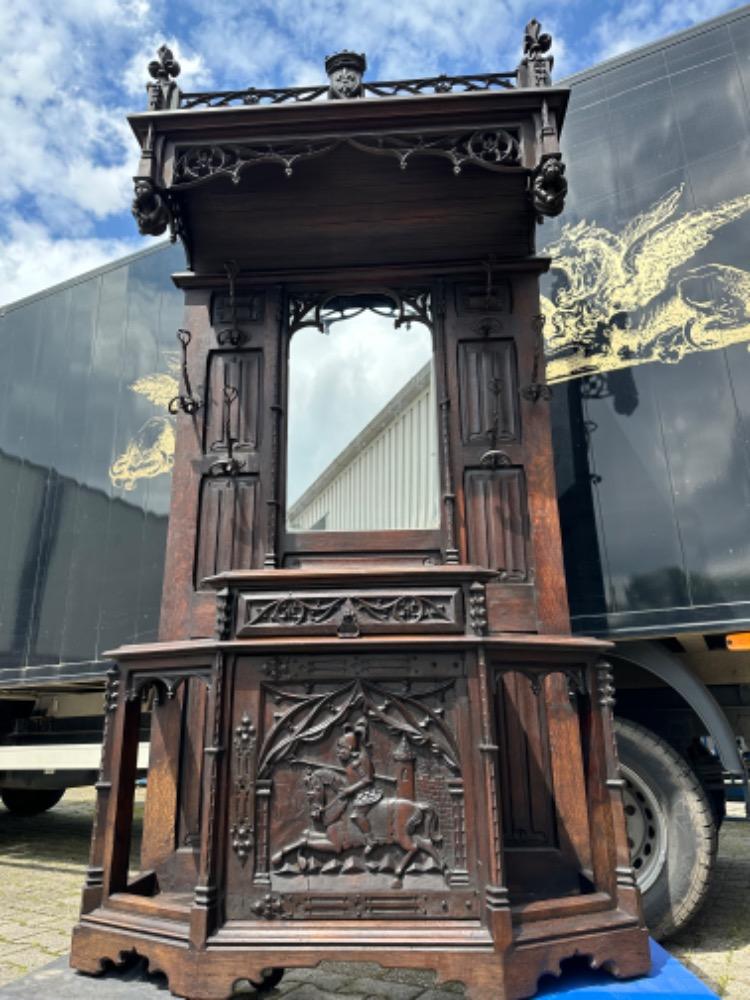 1 Gothic - Style Hall Stand