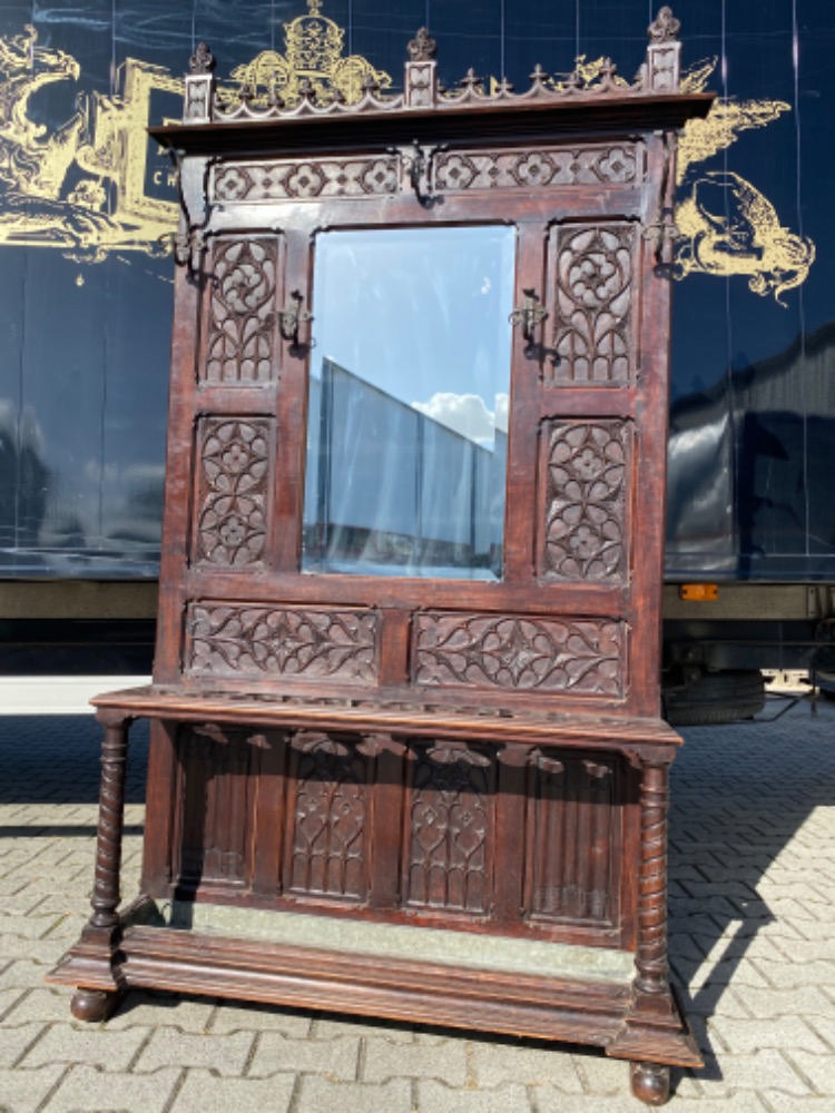1 Gothic - style Hall Stand