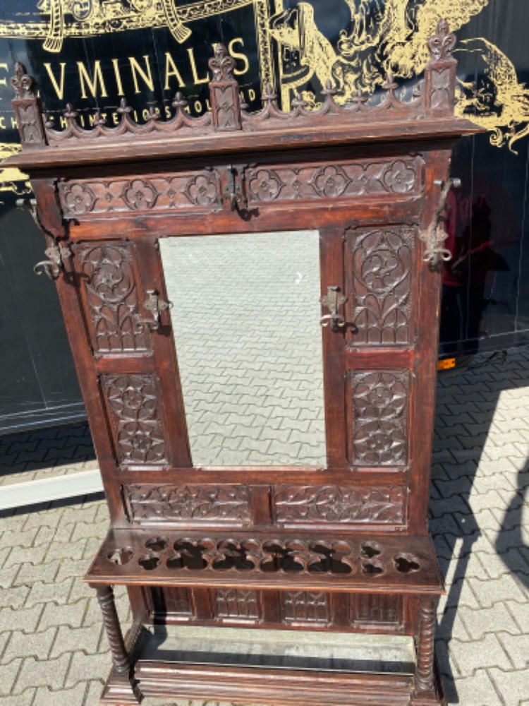 1 Gothic - style Hall Stand