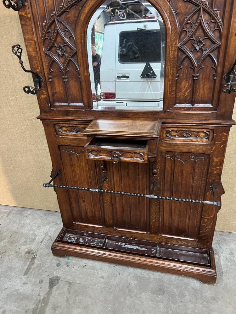 1 Gothic - Style Hall Stand