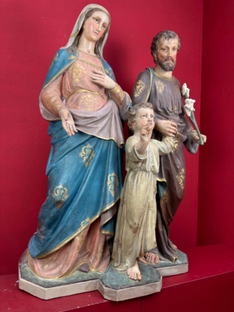 1 Gothic - Style Holy Family Statue