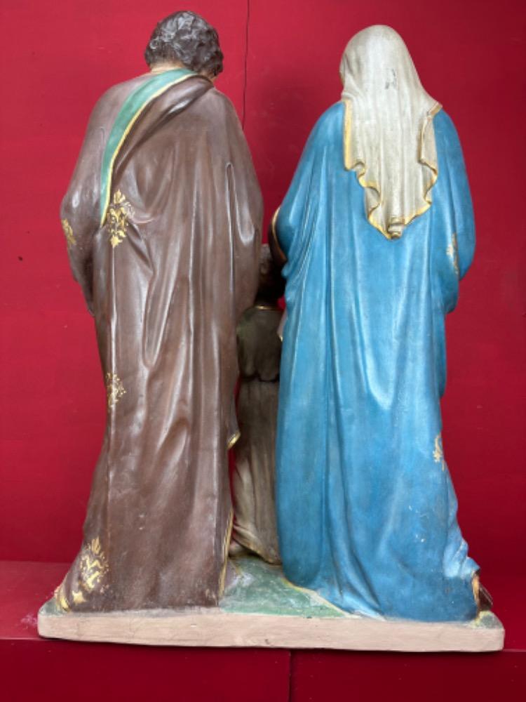 1 Gothic - Style Holy Family Statue