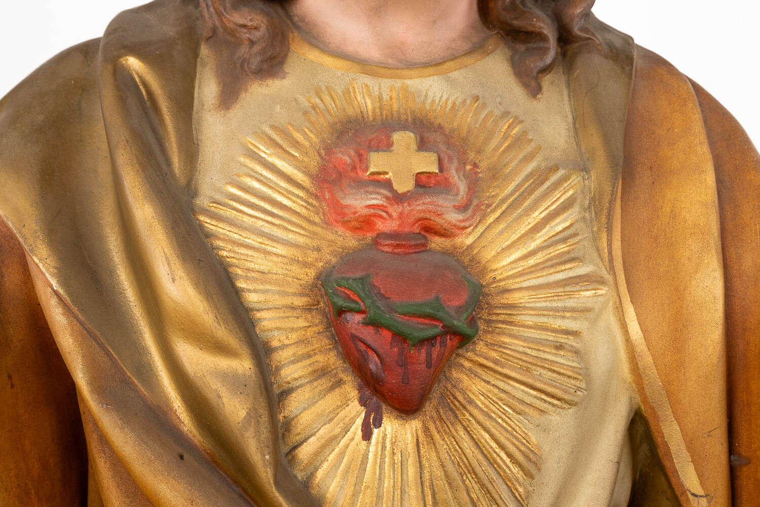 1 Gothic - Style Holy Sacred Heart Statue