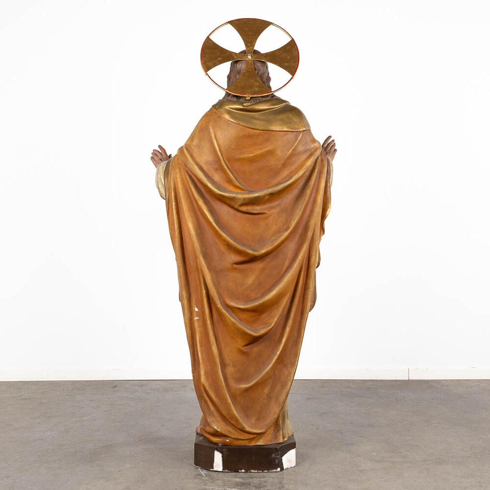 1 Gothic - Style Holy Sacred Heart Statue