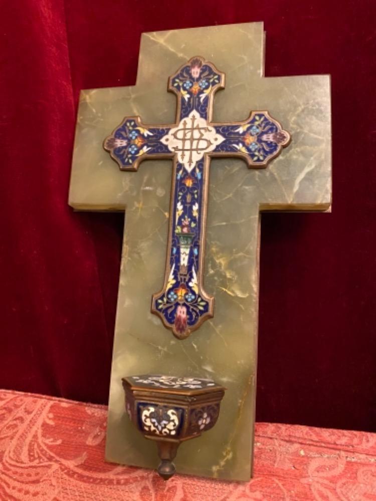 1 Gothic - style Holy Water Holder