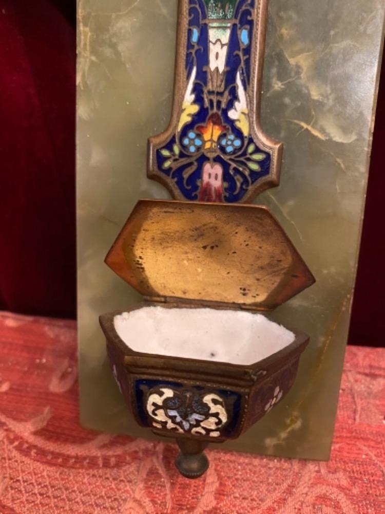 1 Gothic - style Holy Water Holder