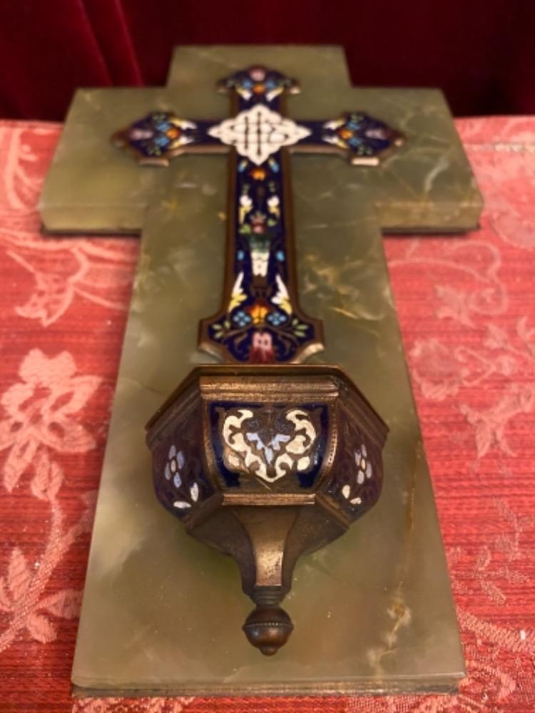 1 Gothic - style Holy Water Holder