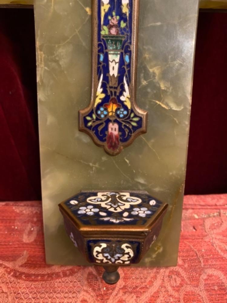 1 Gothic - style Holy Water Holder