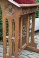 Kneeler style Gothic - style en wood oak, Belgium 19th century