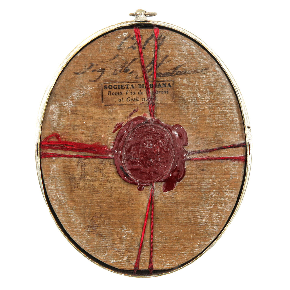 1 Gothic - Style Large Multi Reliquary - Relics Holy Family & Multiple Important Saints