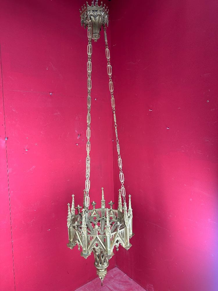 1 Gothic - Style Large Sanctuary Lamp