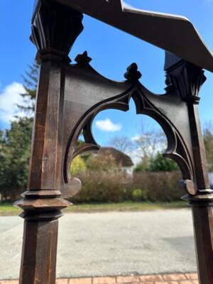 Lectern style Gothic - Style en Oak wood, Belgium  19 th century