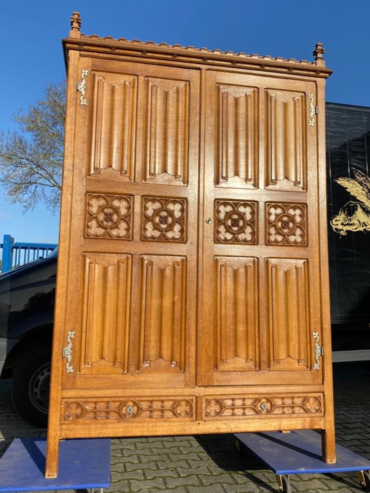 1 Gothic - style Monastery Cabinet