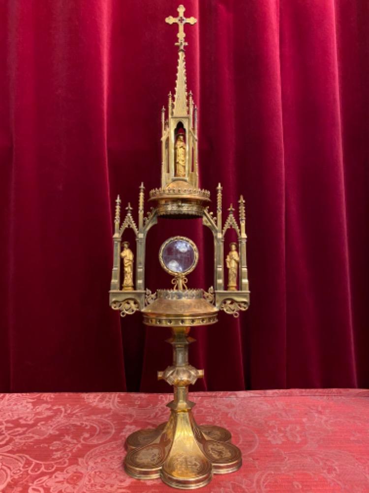 1 Gothic - style Monstrance
