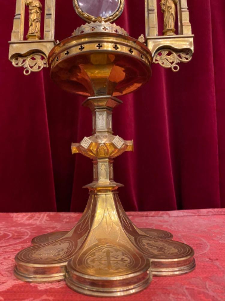 1 Gothic - style Monstrance