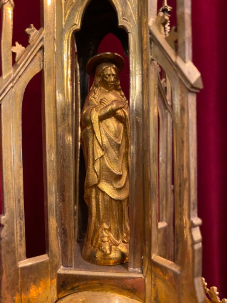 1 Gothic - style Monstrance
