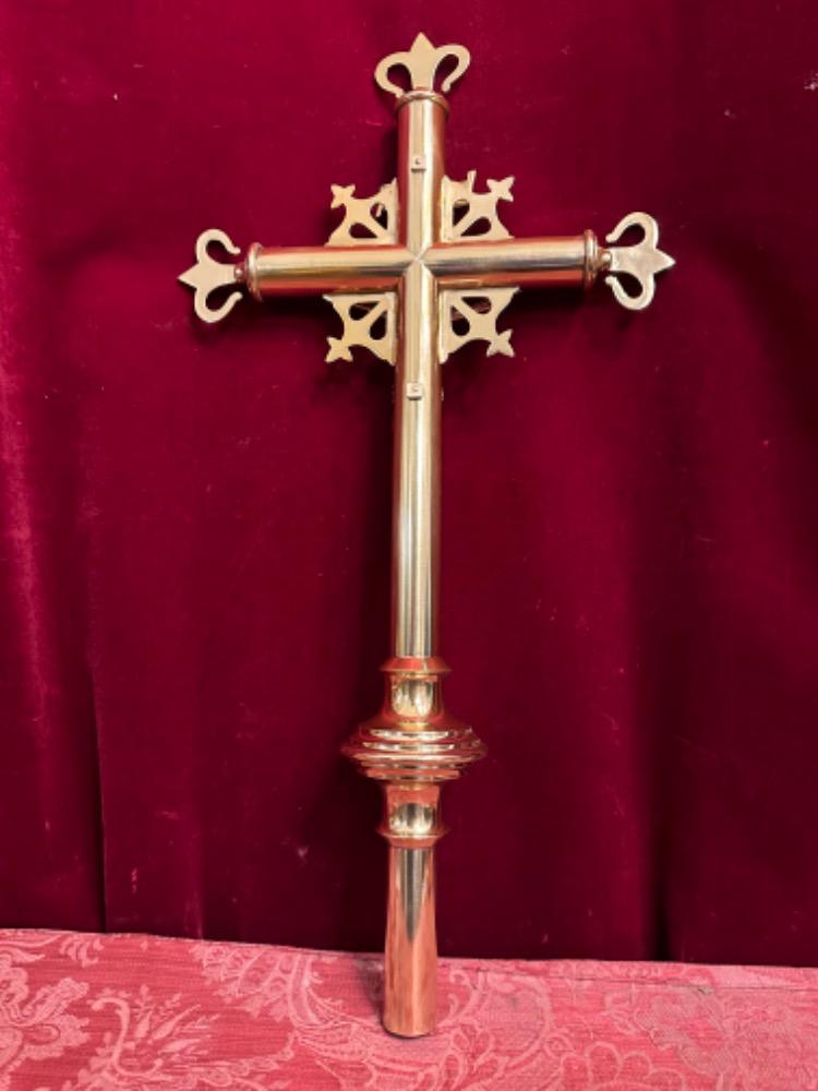 1 Gothic - Style Processional Cross
